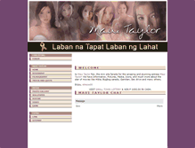 Tablet Screenshot of mauitaylor.org